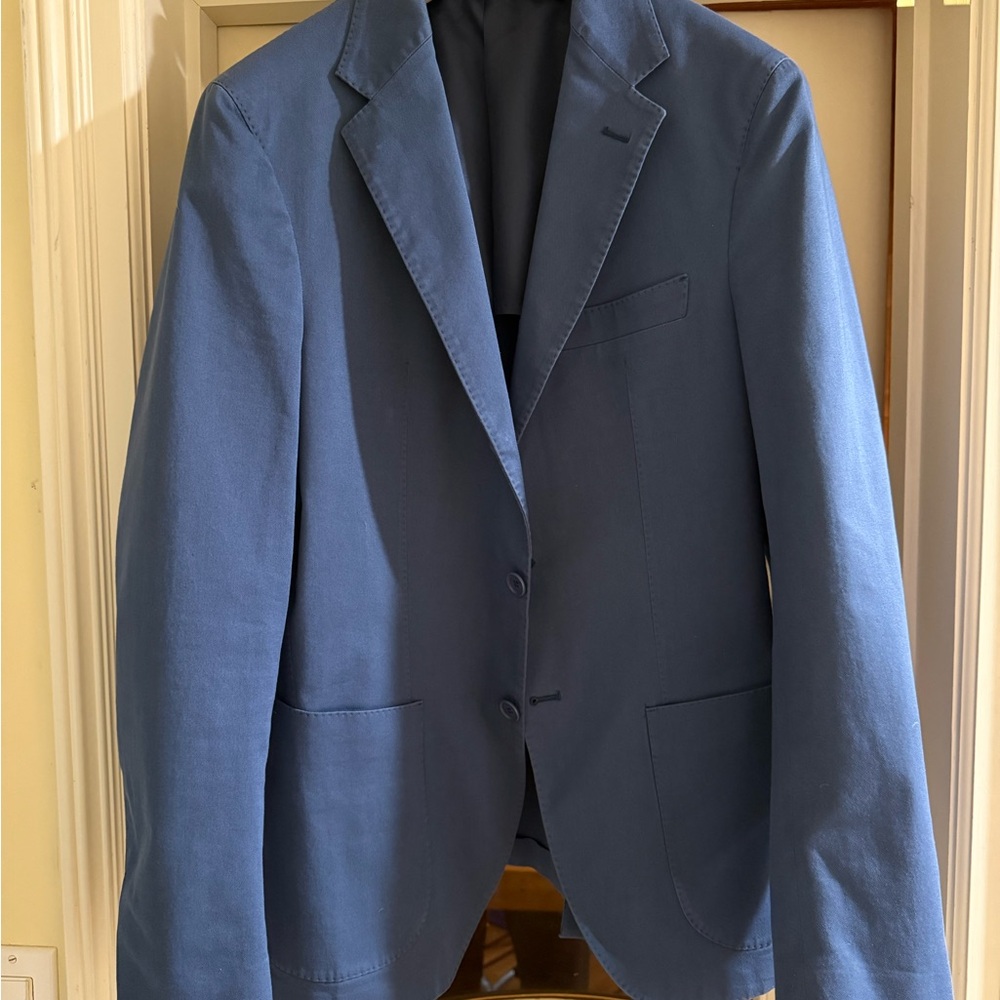 Men's Loro Piana Blue Blazer